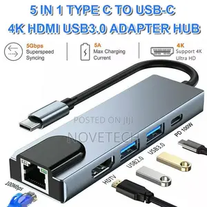 USB C Hub Type C Adapter Multiport for Macbook Pro/Air iPad