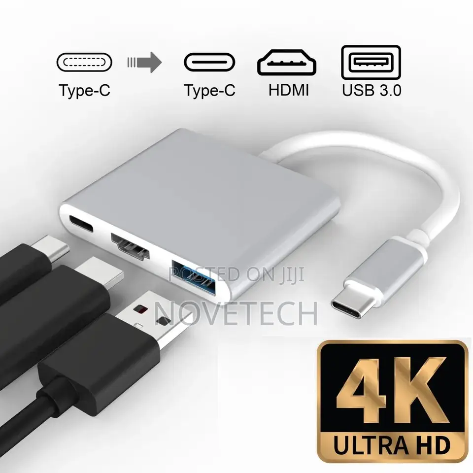 USB-C HUB Adapter Type-C Macbook Pro Air Samsung
