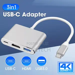 Type C Macbook Adapter Usb-C HDMI USB 3.0 Adapter