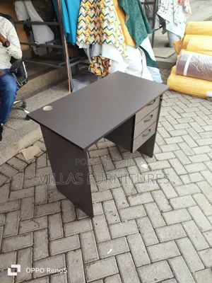 1.2m Grey Office Desk