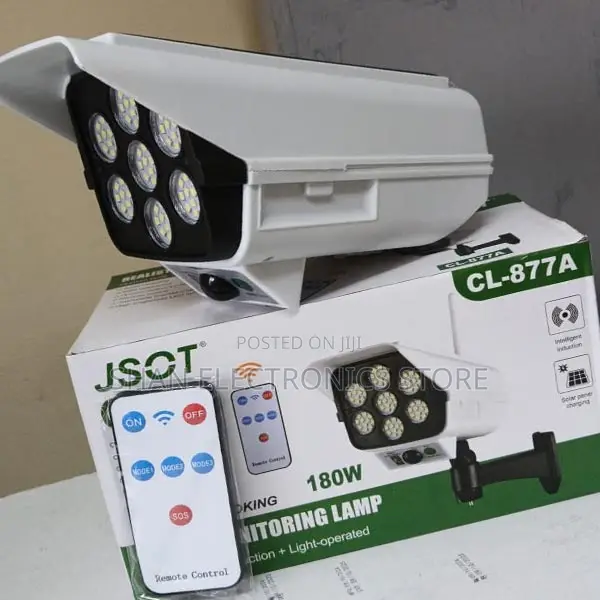 Ip65 Waterproof Dummy CCTV Camera Solarlight Available;