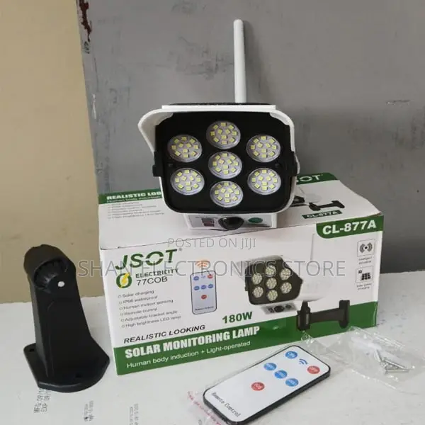 Motion Sensor Dummy Camera Leds Spotlight Waterproof Lamp#