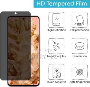 Privacy Screen Protector for Google Pixel 8 [Anti-Spy Temper