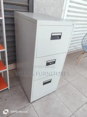 3 Drawers Lockable File Cabinet