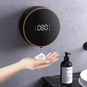 Black Wall Mounted Automatic Soap Dispenser