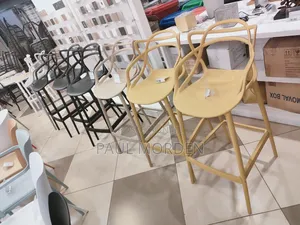 High Bar Chair With Backrest