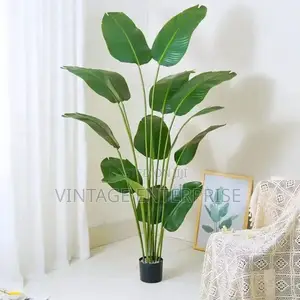 Nordic High Quality Potted Artificial Green Tree