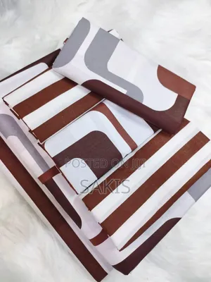6 Piece Cotton Bedsheets! Size 6 X 7. Free Delivery
