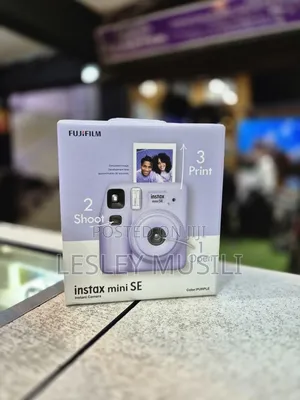 Instax Mini SE Fuljifilm Instant Camera(Purple)