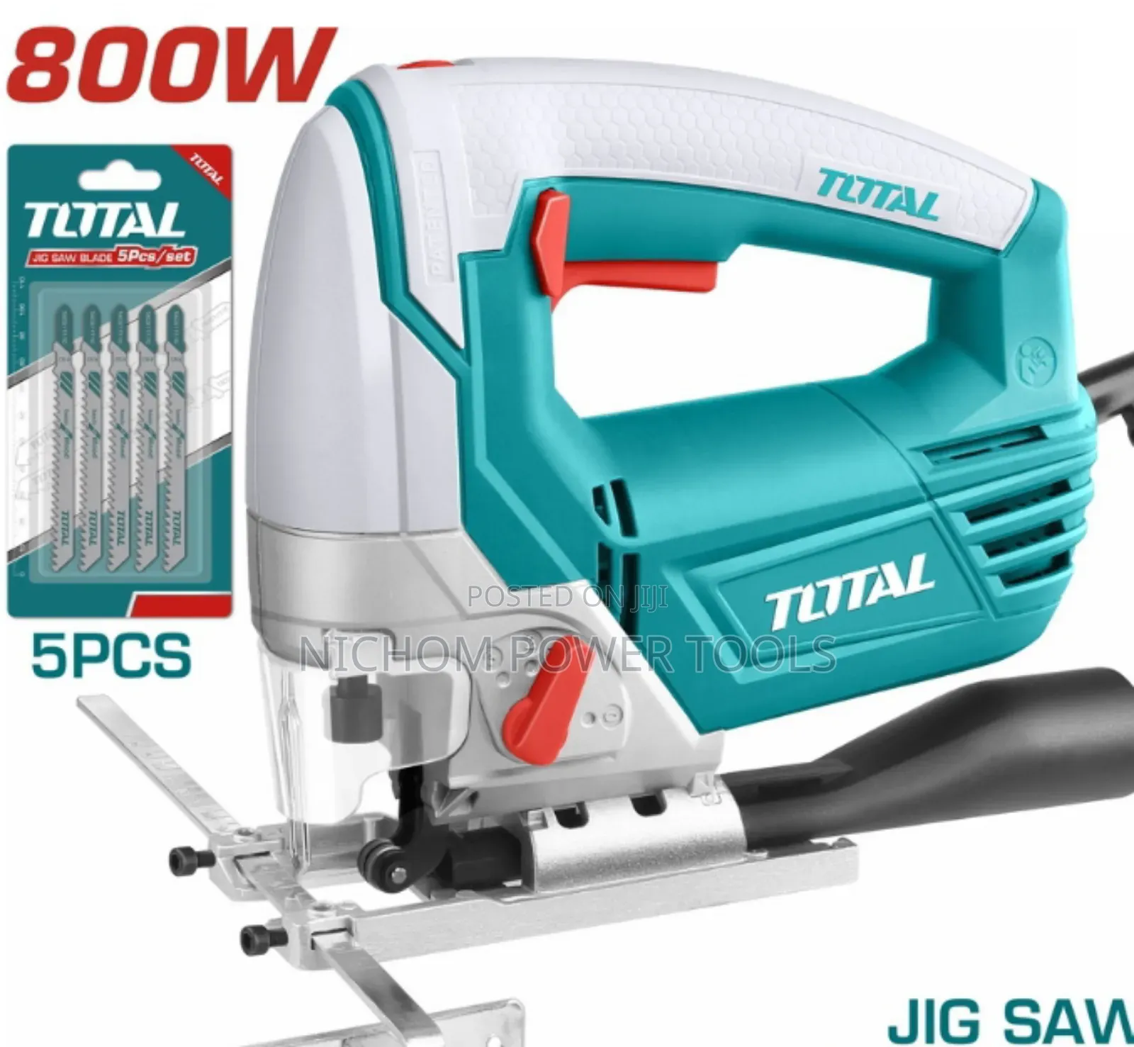 Total 800watts Jigsaw Machine With Free Blades