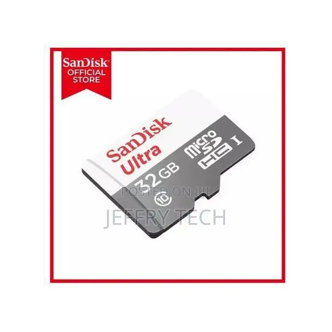 Sandisk San Disk 32GB Ultra Memory Card - 32 GB Micro SD