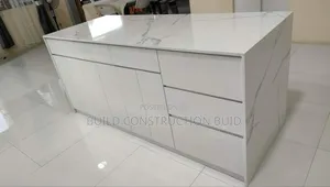 White Carara Granite for Kitchen Tops