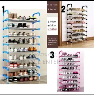 8 Layer Shoe Rack