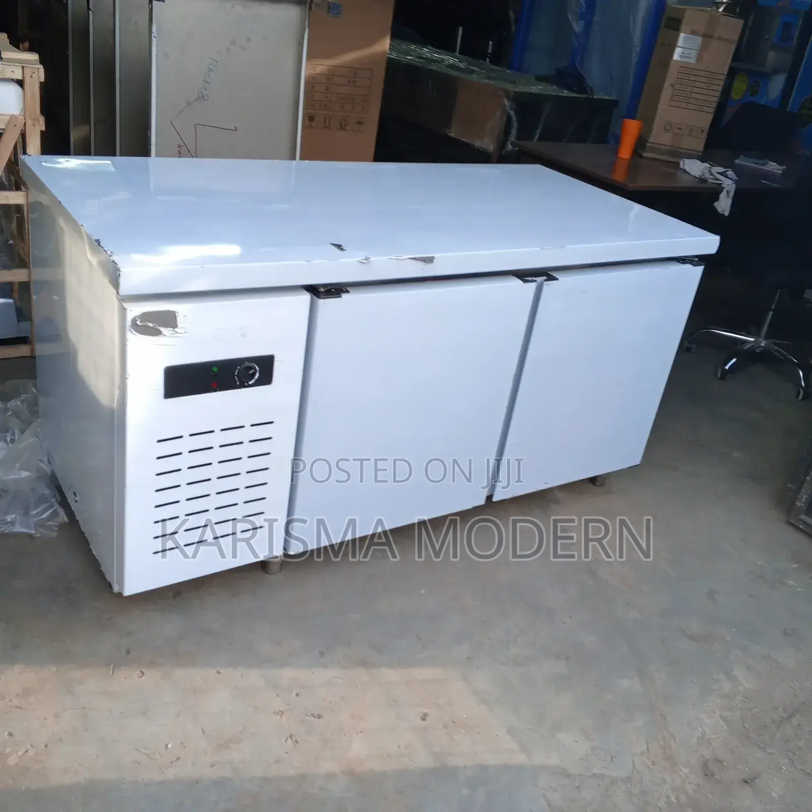 White Undercounter Freezer