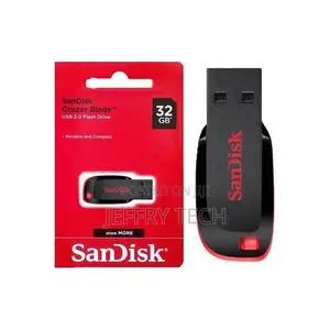 Sandisk 32gb Cruzer Blade Original Usb Flash Drive,