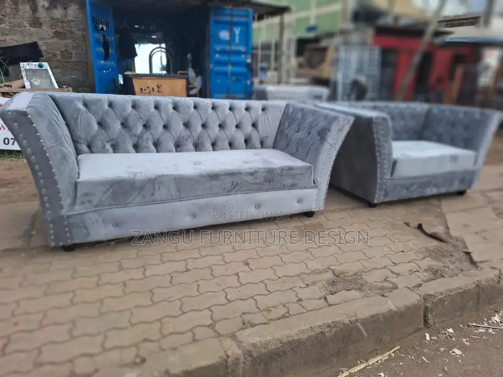 Sofa Chesterfield Sofa 3-Seater