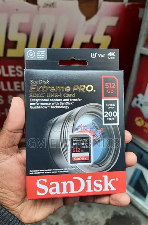 Original 512GB Extreme PRO UHS-I SDXC Memory Card