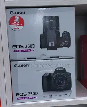 Canon Eos 250d DSLR Camera With 18-55mm F/4-5.6 Is STM Lens