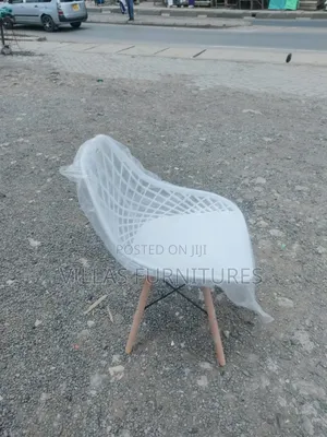 White Mesh Eames Chair