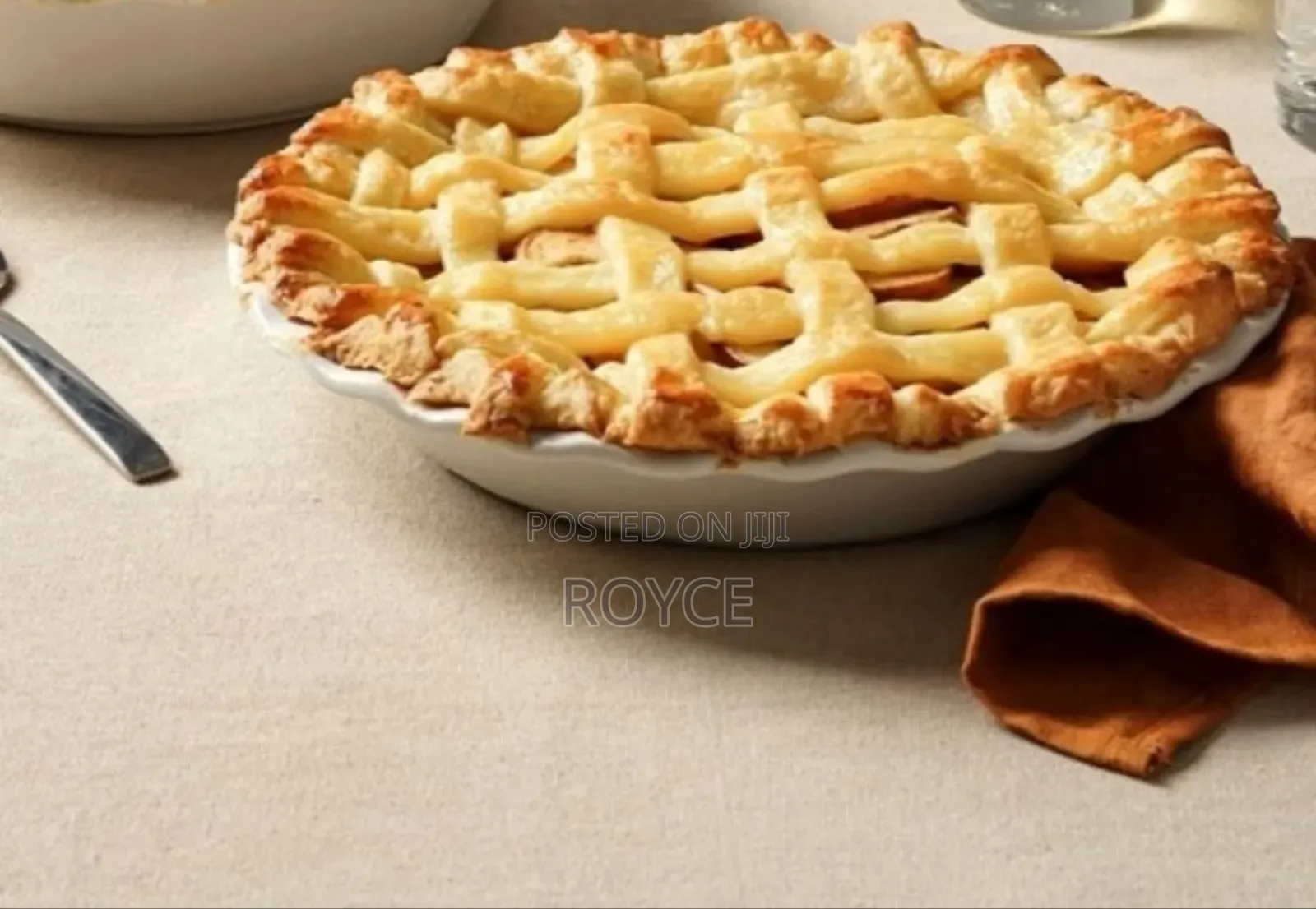 10" Ceramic Pie Dish