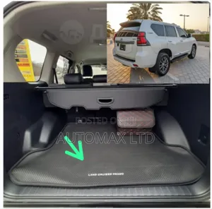Clean Rear Boot Floor Mat for Toyota Land Cruiser Prado J150/ J160,