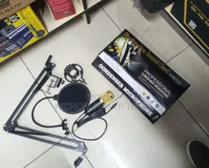 Condenser Microphone Set
Without Sound Card