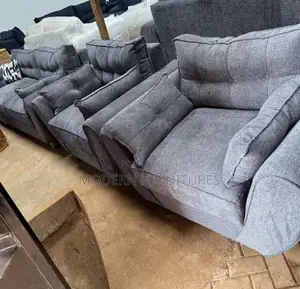 Dark Grey 5 Seater Sofa