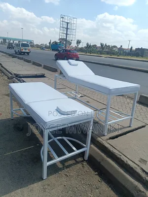 Massage Beds, White Plain Big