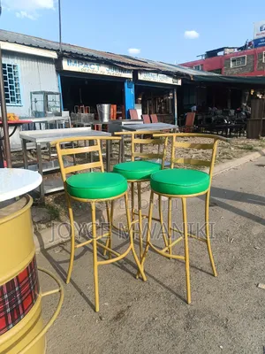 High Stools, Light Green and Gold