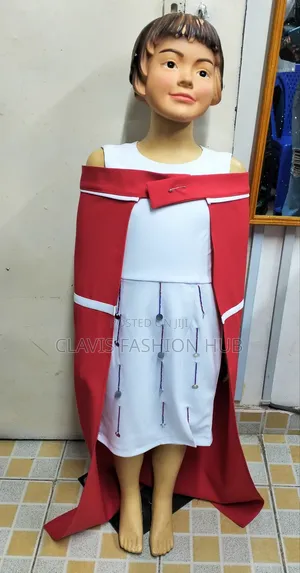 Maasai Girl Child Dress With a Wrap