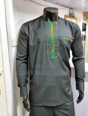 Black African Senator Suit for Men