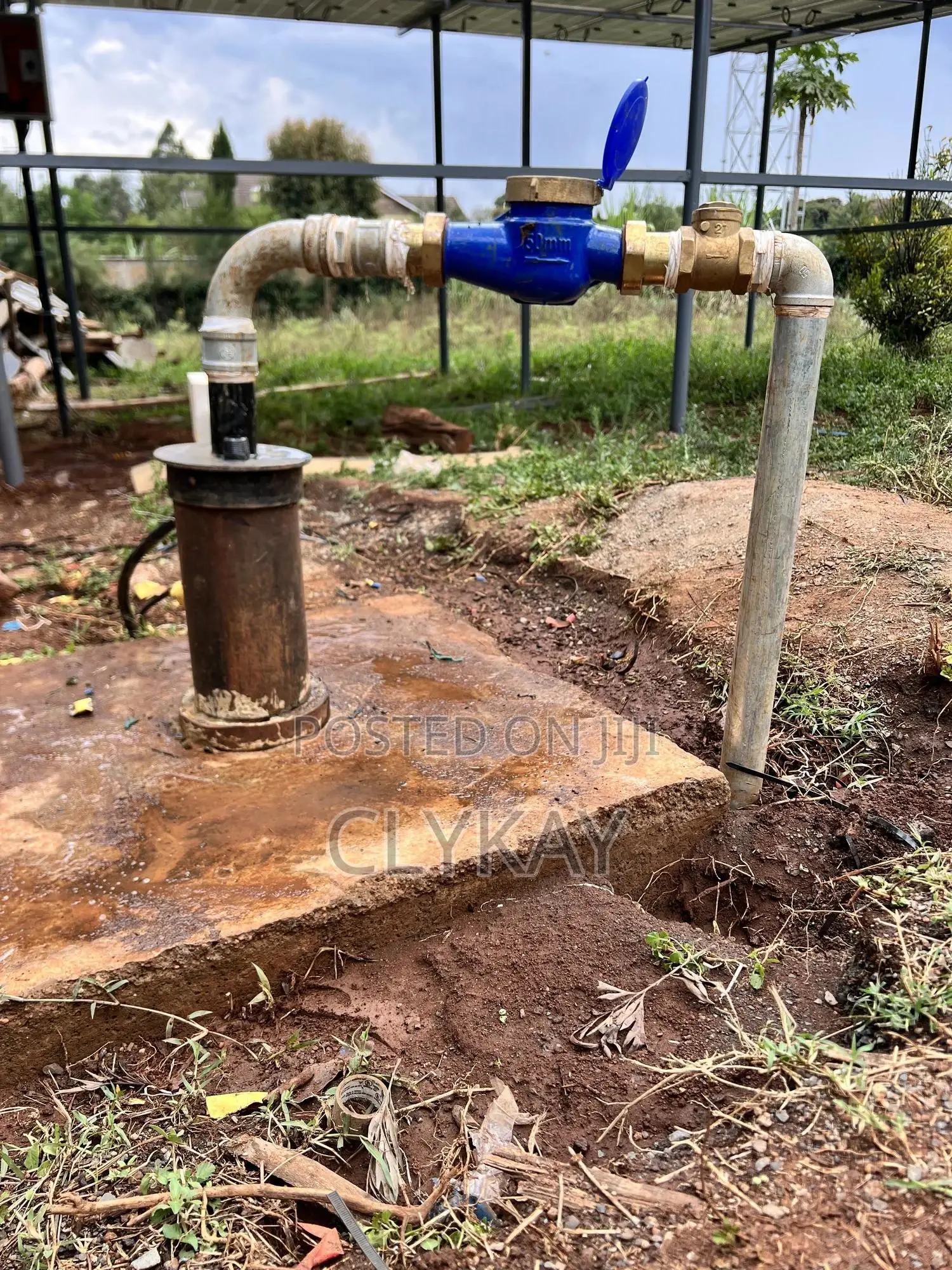 Solar-Powered Borehole Submersible Pump: Sales and Installat
