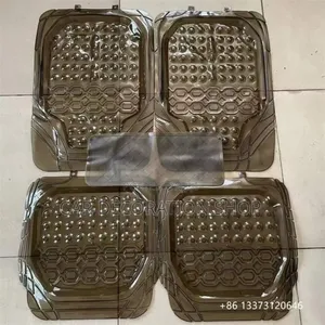 Smoked Clear Black 5pc Carpet Mats
