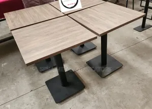 Restaurant Tables/ Hotel With Powder Coating Legs Stand.