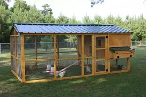 Wooden Chicken Run House