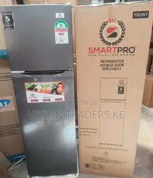 Smart Pro 170ltrs Double Door Refrigerator 5 Years Warranty