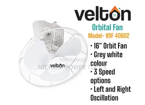 16" Velton Orbital Fan VOF 40602