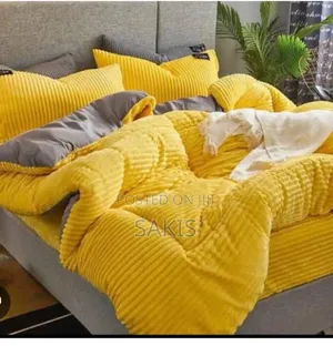 8ft X 7ft Velvet Duvets (1 + 1 + 2). Free Delivery