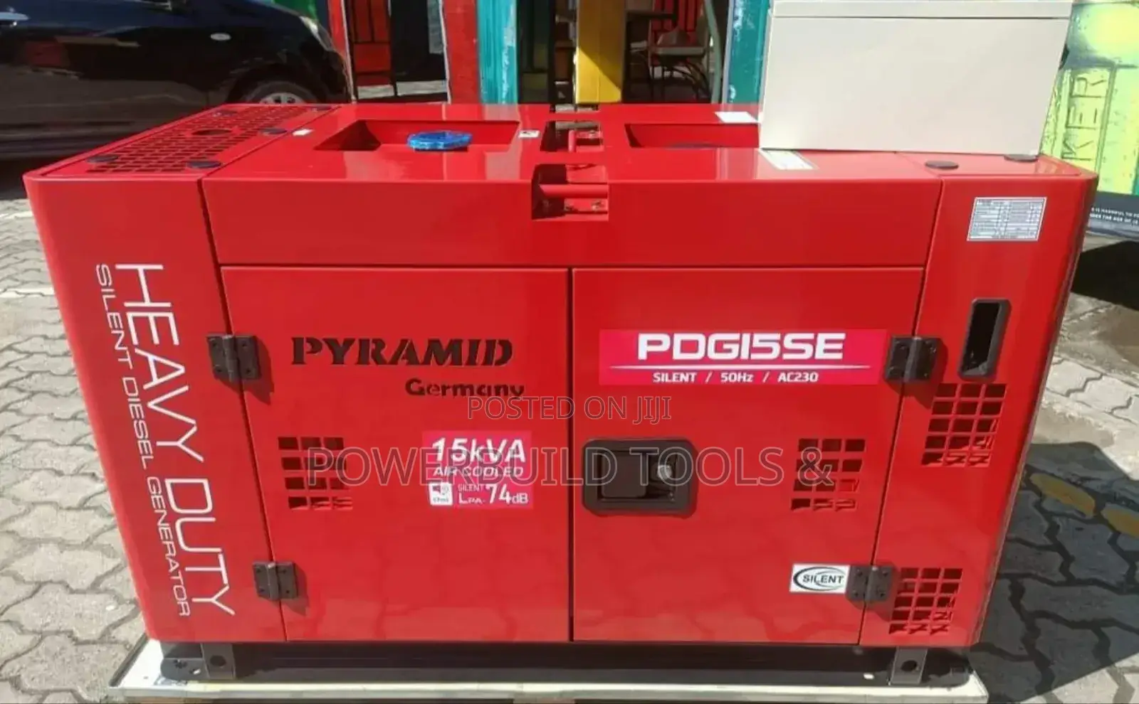 Pyramid Germany 15kva Silent Generator