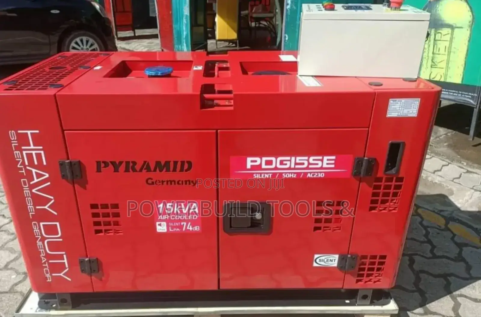 Pyramid Germany 15kva Silent Generator