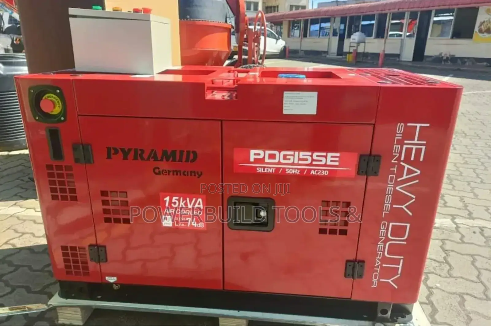 Pyramid Germany 15kva Silent Generator