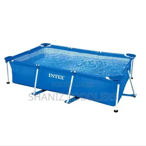 Intex Metallic Swimming Pool 300cm by 200cm by 75cm