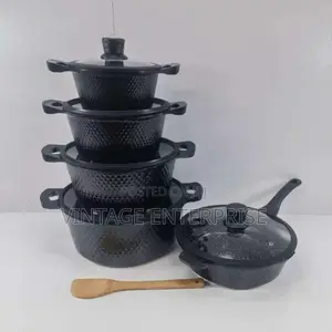 Bosch 11pcs Cookware Set With Silicon Lid Covers