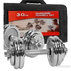 30kg Chrome Dumbells