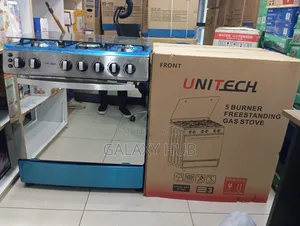 Unitech 65×75 Free Standing Gas Stove 5 Burner