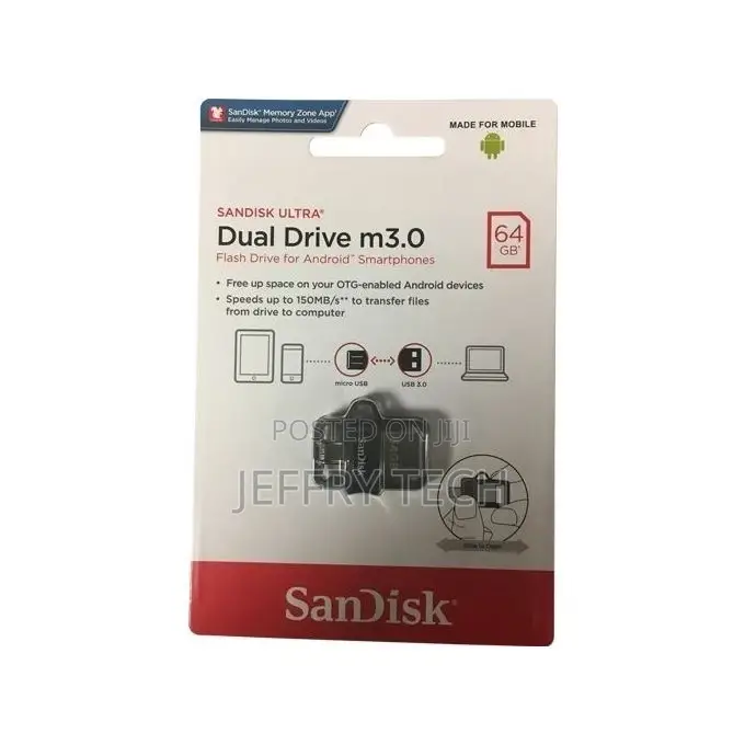 Sandisk 64GB Ultra USB 3.0 OTG Flash Drive