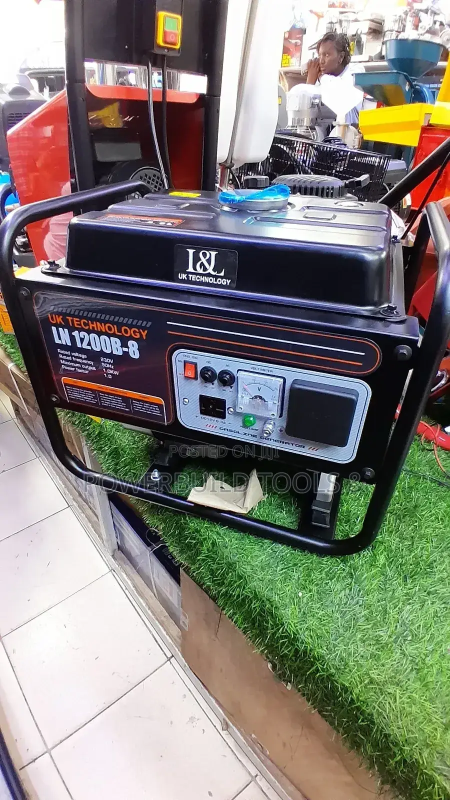 Petrol Powered UK Technology 1KVA Generator