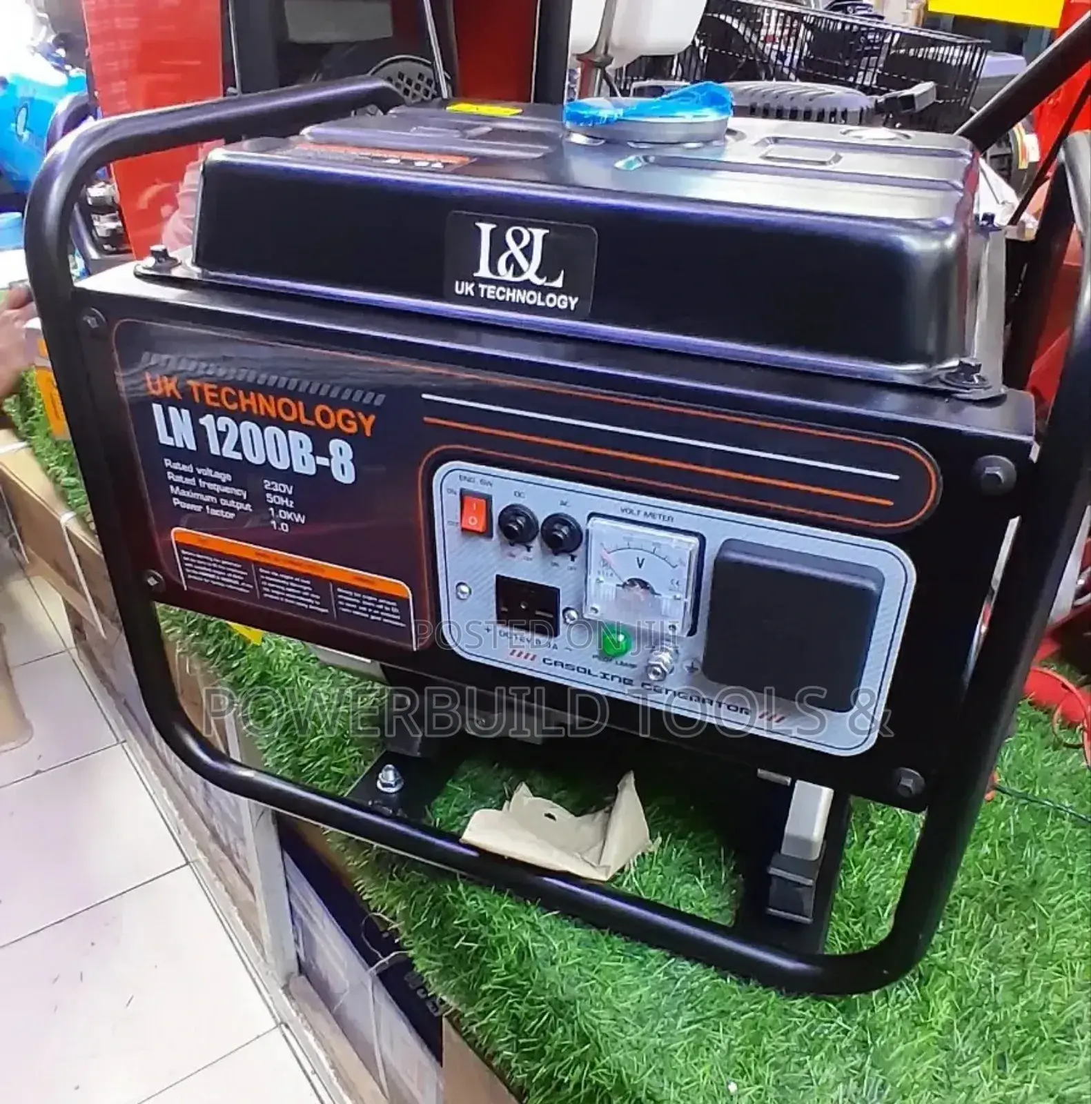 Petrol Powered UK Technology 1KVA Generator