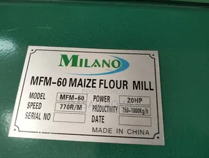 Heavy Duty Maize Floor Rollermill