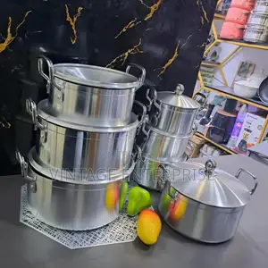 7pcs Tornado Stainless Steel Cookware Set